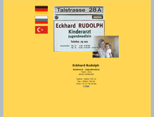 Tablet Screenshot of kinderarzt-online.org