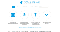 Desktop Screenshot of kinderarzt-online.net