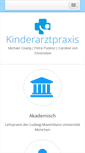 Mobile Screenshot of kinderarzt-online.net